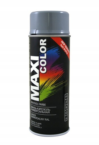 MOTIP DUPLI MOTIP MAXICOLOR LAK. RAL7001 POLYS.400ML