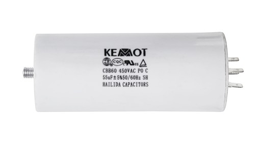 Štartovací kondenzátor motora 50uF/450V konektor/M8