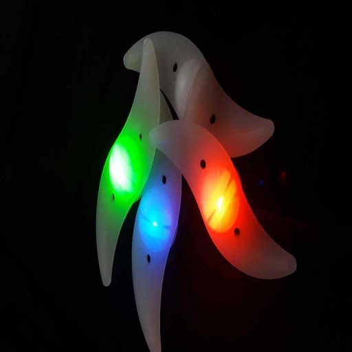 LED SVETLO NA LAMPI / BICYKLE ZELENÁ / ZELENÁ