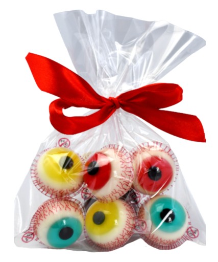Trolls Foam Jelly Eyes HALLOWEEN z Nemecka, balenie 6 ks DE