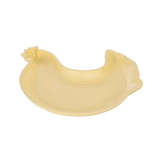 Dekoračný tanier, tanier, veľkonočný tanier, Altom Design Žltá liška, 29,5 cm