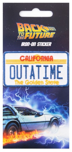 Nažehľovacia fólia na oblečenie Back To The Future