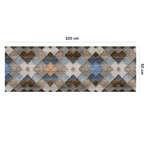 KÚPEĽŇOVÁ PODLOŽKA, KUCHYŇSKÝ KOBEREC, 50x100, PROTIŠMYK