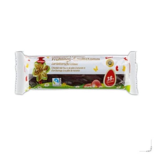 Goldora Baumstamm Zartb. marcipán s nugátom v tmavej čokoláde 100g