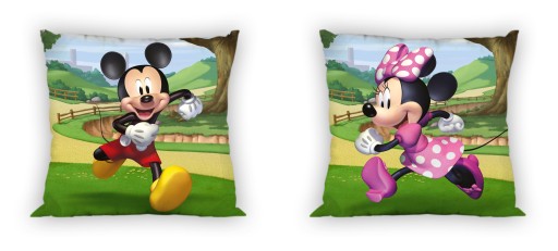 MINNIE MOUSE bavlnená obliečka na vankúš 40x40 cm MICKEY