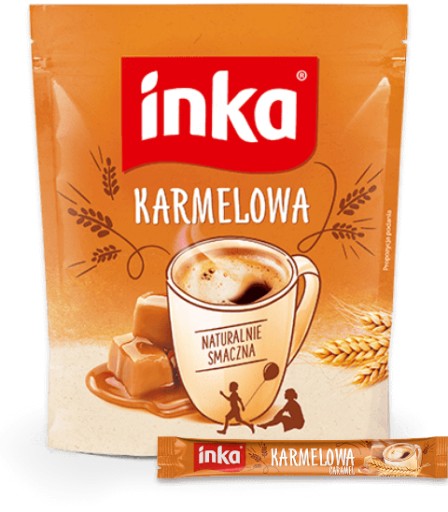 INKA Cereálna instantná káva KARAMEL 200g
