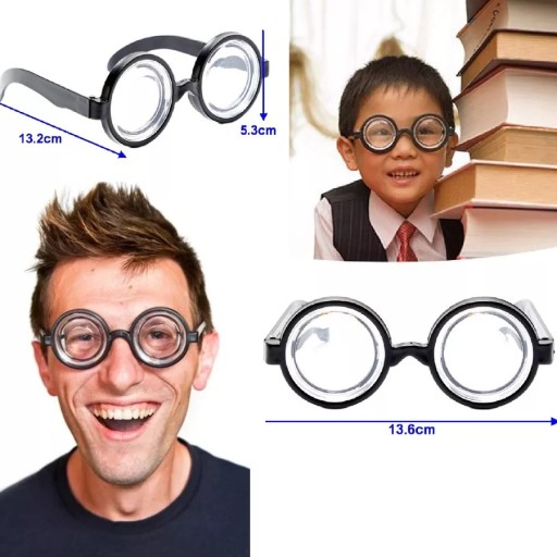 HRUBÉ NERDY OKULIARE PRE HALLOWEEN NERD END