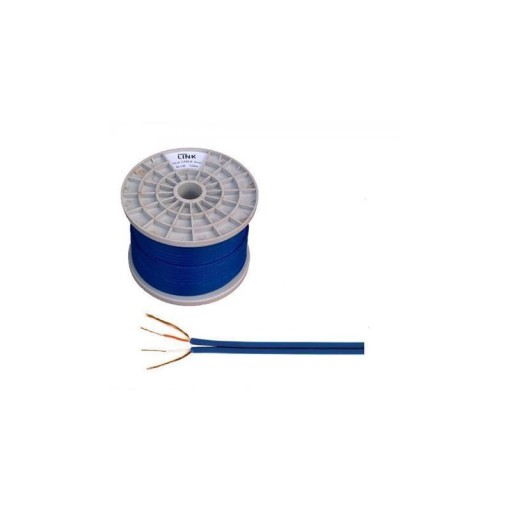 Kábel 2xRCA 4mm modrý / KAB0208