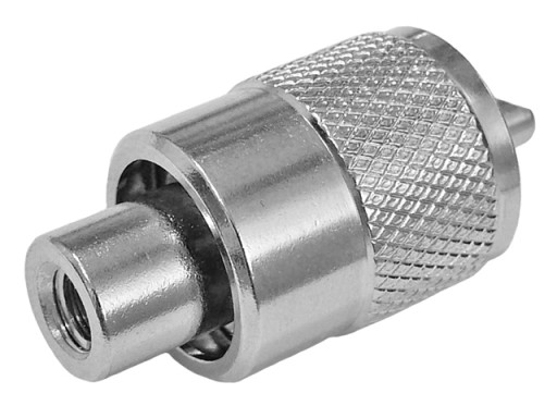 Zástrčka UHF/UC1 50Ohm naskrutkovaná na kábel RG-58