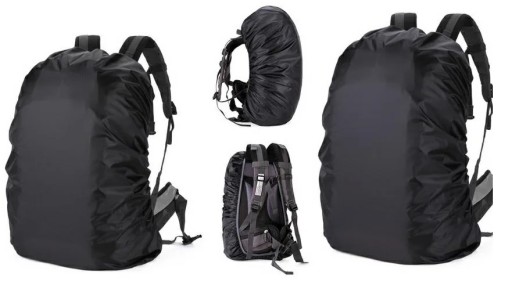 Vodeodolný obal na tašku na batoh Black EDC Survival 45l