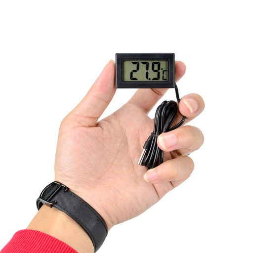 ELEKTRONICKÝ DIGITÁLNY LCD TEPLOMER SO SONDOU