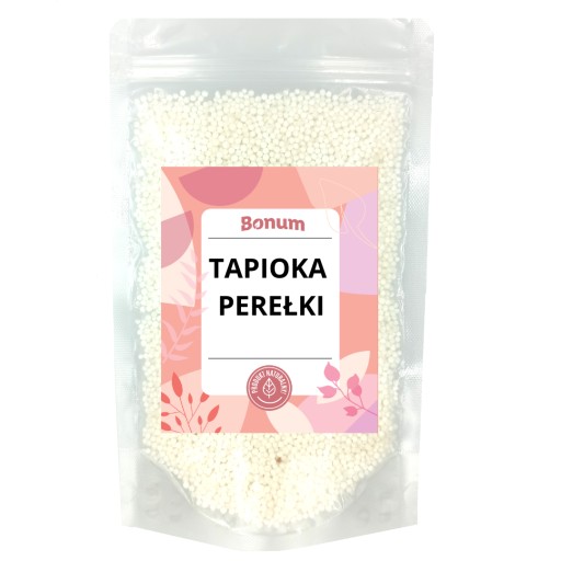 Tapiokové guličky, perly, granule, škrob, maniok, 500g