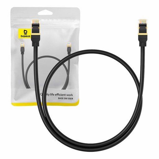 RÝCHLY SIEŤOVÝ KÁBEL RJ45 cat.8 40 Gbps SILNÝ INTERNETOVÝ KÁBEL 0,5 m