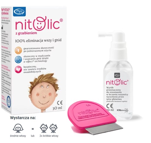 PIPI NITOLIC TEKUTINÁ NA VŠI HNIDU S HREBEŇOM 30 ML