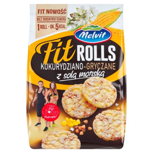 Melvit Fit Rolls kukurica a pohánka 60 g