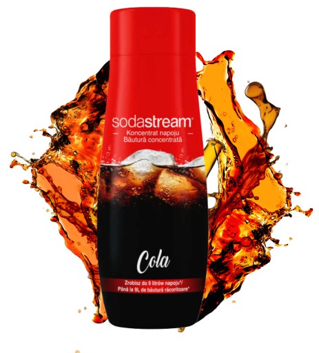 SodaStream COLA vodný sirupový koncentrát 440 ml