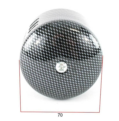 CARBON 30 mm tuningový kužeľový vzduchový filter