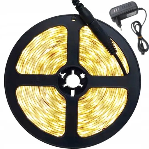 TEPLÝ BIELY LED PÁS 3500K IP65 28W VODEODOLNÝ DEKORATÍVNY 5 METROV