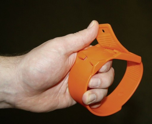 Plastový identifikačný náramok, 37 cm