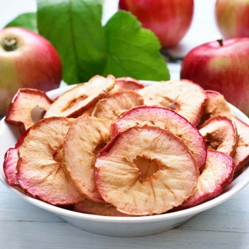 SUŠENÉ JABLKÁ 200g chutný snack APPLE CHIPS