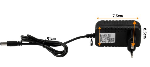 Zásuvný zdroj 12V 2A 24W pre RGB LED pásy