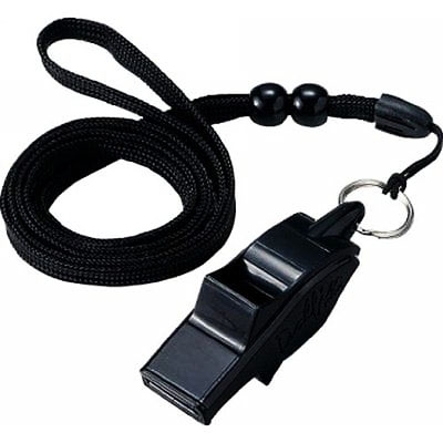 PÍŠKA ROZHODCU ČIERNA LEASH