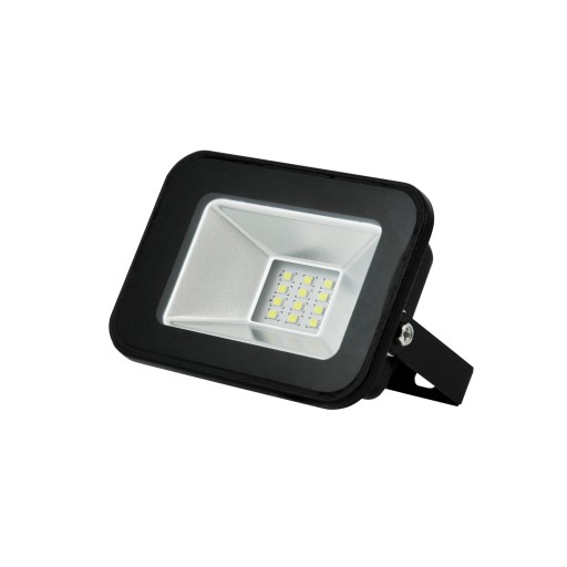SMD LED reflektor 10W 4000K 120° IP65 čierny Polux