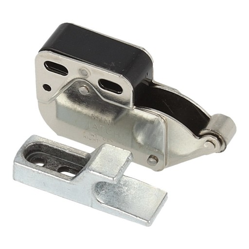 MINI LATCH kovová západka na nábytok PUSH TO OPEN