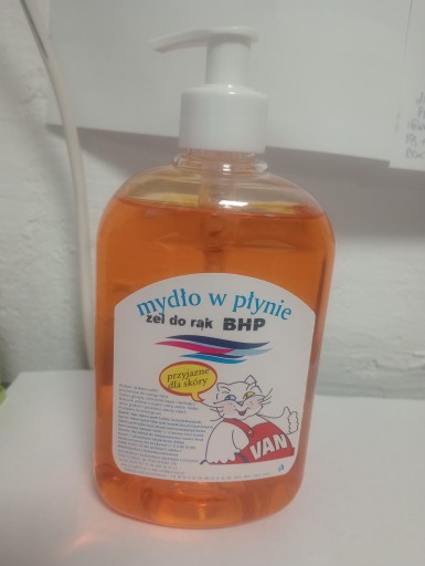 TEKUTÉ MYDLO Gél na umývanie rúk Gél na ruky OHS 0,5 l 500 ml