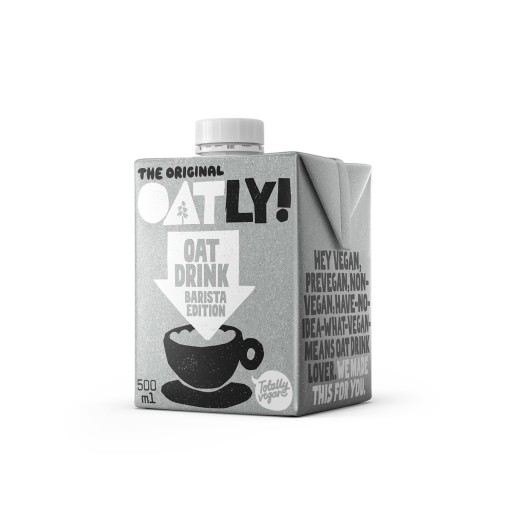 Ovsený nápoj pre baristov Oatly 500ml Ovsený