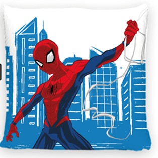 SPIDERMAN obliečka na vankúš jasiek 40x40 zamat VELVET