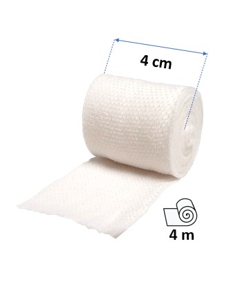 PÁSKA UPEVŇOVACIA ELASTICKÁ BANDÁŽ 4cmx4m 1KS