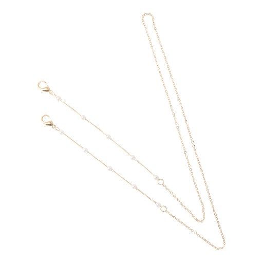 Retiazka na okuliare 70 cm, zlatý PENDANT M1W7