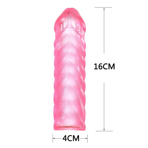 REALISTICKÝ SILIKÓNOVÝ KRYT NA PENIS