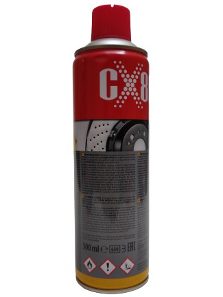 CX80 XBRAKE CLEANER čistí brzdy a odstraňuje škrípanie