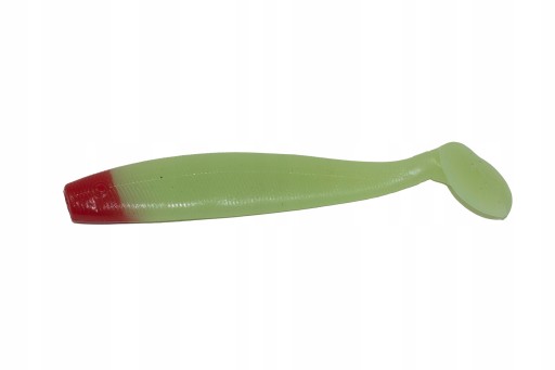 Sada 5 ks silikónových návnad 12cm 12g na zubáče, na padajúce kopyto