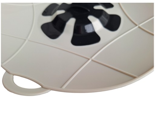Silikónová pokrievka na hrnce, pokrievka proti varu, 22 cm