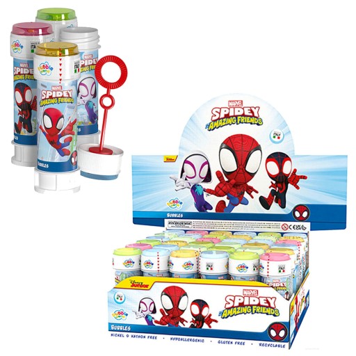 MYDLOVÉ BUBLINY SPIDEY SPIDER-MAN LABYRINT HRA 60ml MIX 1 ks.