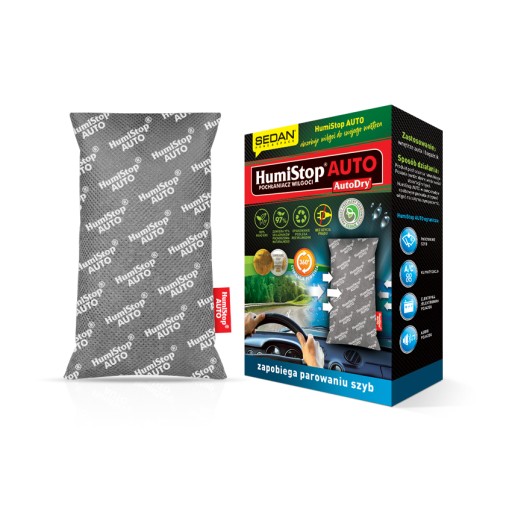 HUMISTOP AUTO Pohlcovač vlhkosti pre automobily AutoDry POLISH PRODUCT