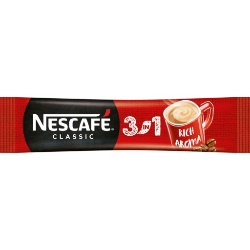 NESCAFÉ 3V1 KLASICKÉ TUHÉ SÁČKY S KÁVOVÝM NÁPOJOM 10 x 16,5G