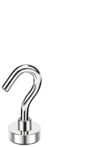 NEODYMIOVÝ MAGNET S HÁČKOVÝM HÁKOM VEŠIAK 2 KG