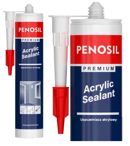 Biely akryl Penosil Premium akrylový tmel na vyplnenie medzier