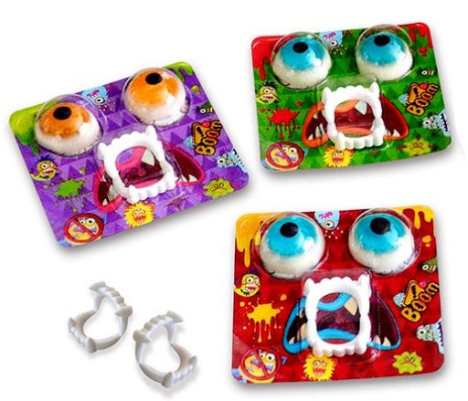 Očné zuby Jelly Candy Jelly Eyes 1ks x 7g