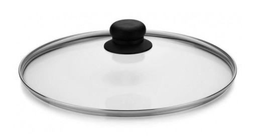 SKLENENÁ POKROK NA HRNEC, 32 CM