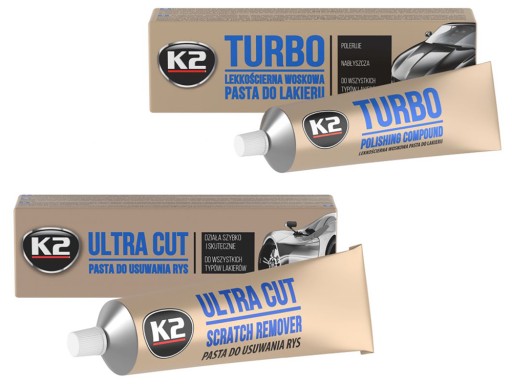 K2 TURBO LEŠTIACA PASTA + K2 ULTRA REZ