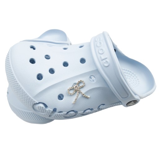 Crocs špendlík, mašľa, kamienky, špendlík, stuha