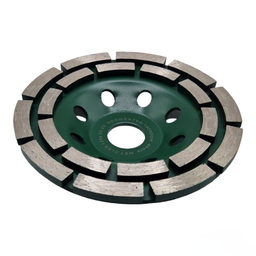 DIAMANTOVÝ DISK 125 mm x 22,2 mm SEGMENT hrnca