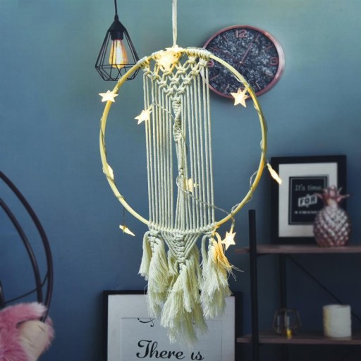 DREVENÝ Prsteň DREAMCATCHER PRSTEŇ SET 4 ks.