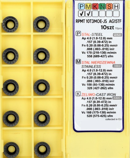 VIACNÁSOBNÉ VLOŽKY RPMT 10T3MOE-JS AG15TF