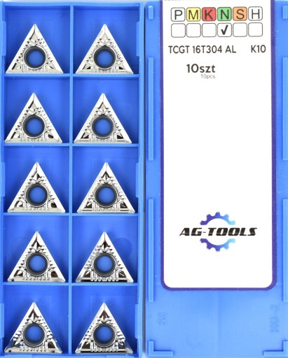 VIAC VLOŽKA TCGT 16T304 AL K10 PRE HLINÍK